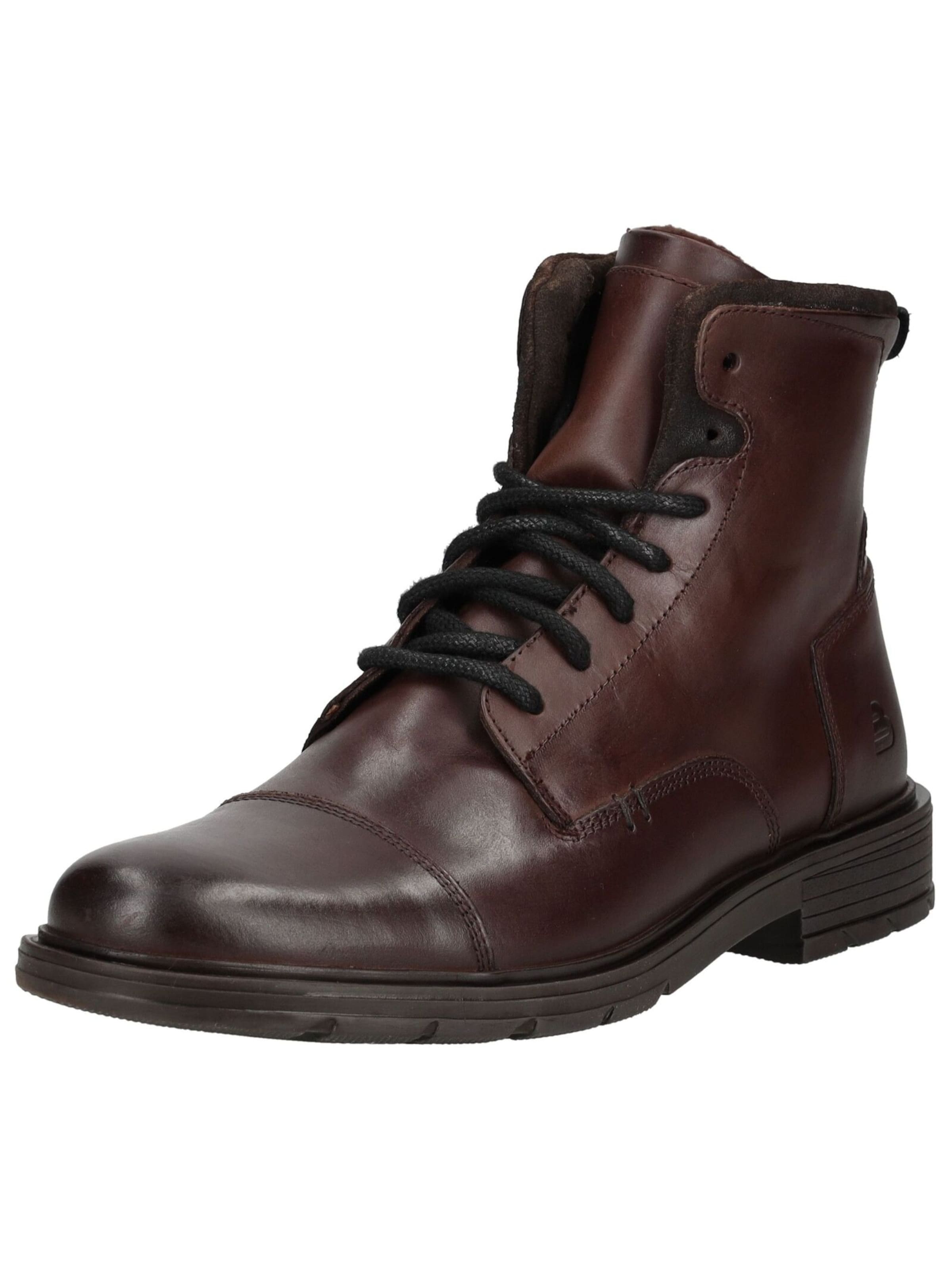 BULLBOXER Lace-up boots in Brown: front