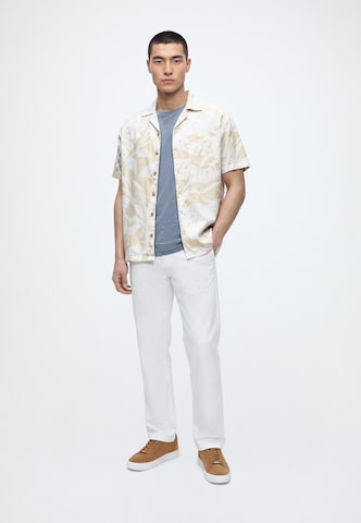 JACK & JONES - Ajuste regular Camisa 'JPRBLUBAHAMAS' en beige: frente