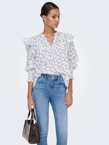 Chemisier 'ONLIDRIS' ONLY en bleu