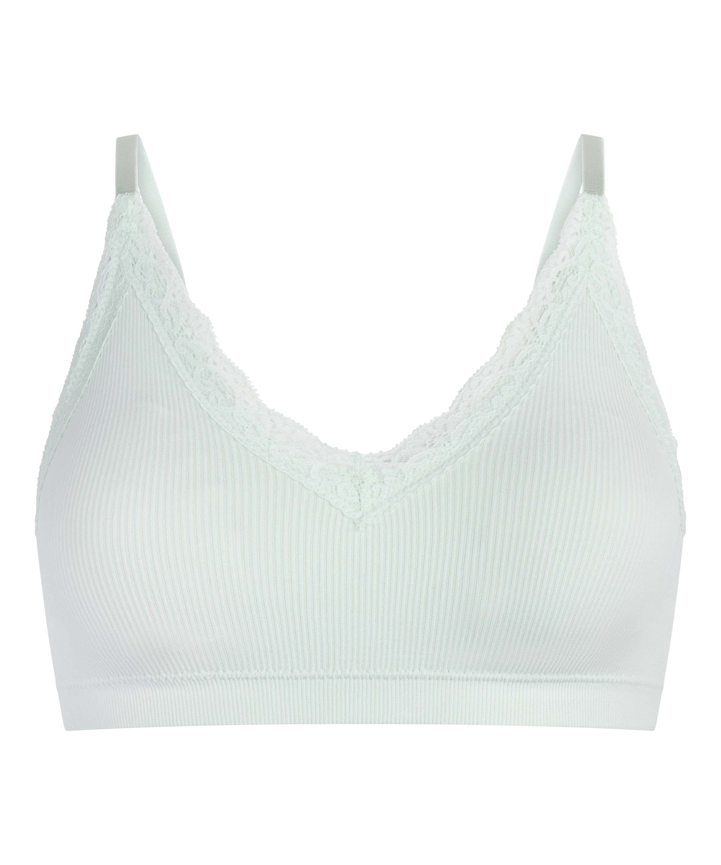 Hunkemöller T-shirt BH 'Lola' in Groen: voorkant