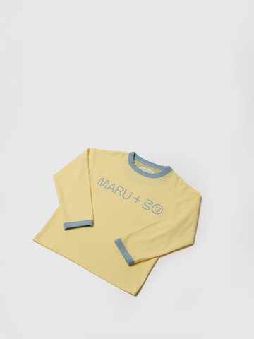 Maru + Bo Shirts 'BASIC HEAVY-WEIGHT LOGO T-SHIRT' i gul