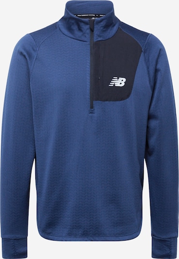 Sportiniai marškinėliai iš new balance, spalva – tamsiai mėlyna / šviesiai pilka / juoda, Prekių apžvalga
