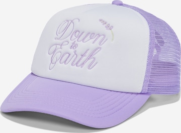 Casquette Bless my Demons exclusive for ABOUT YOU en violet : devant