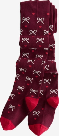 Next Sukkahousut värissä punainen: etupuoli