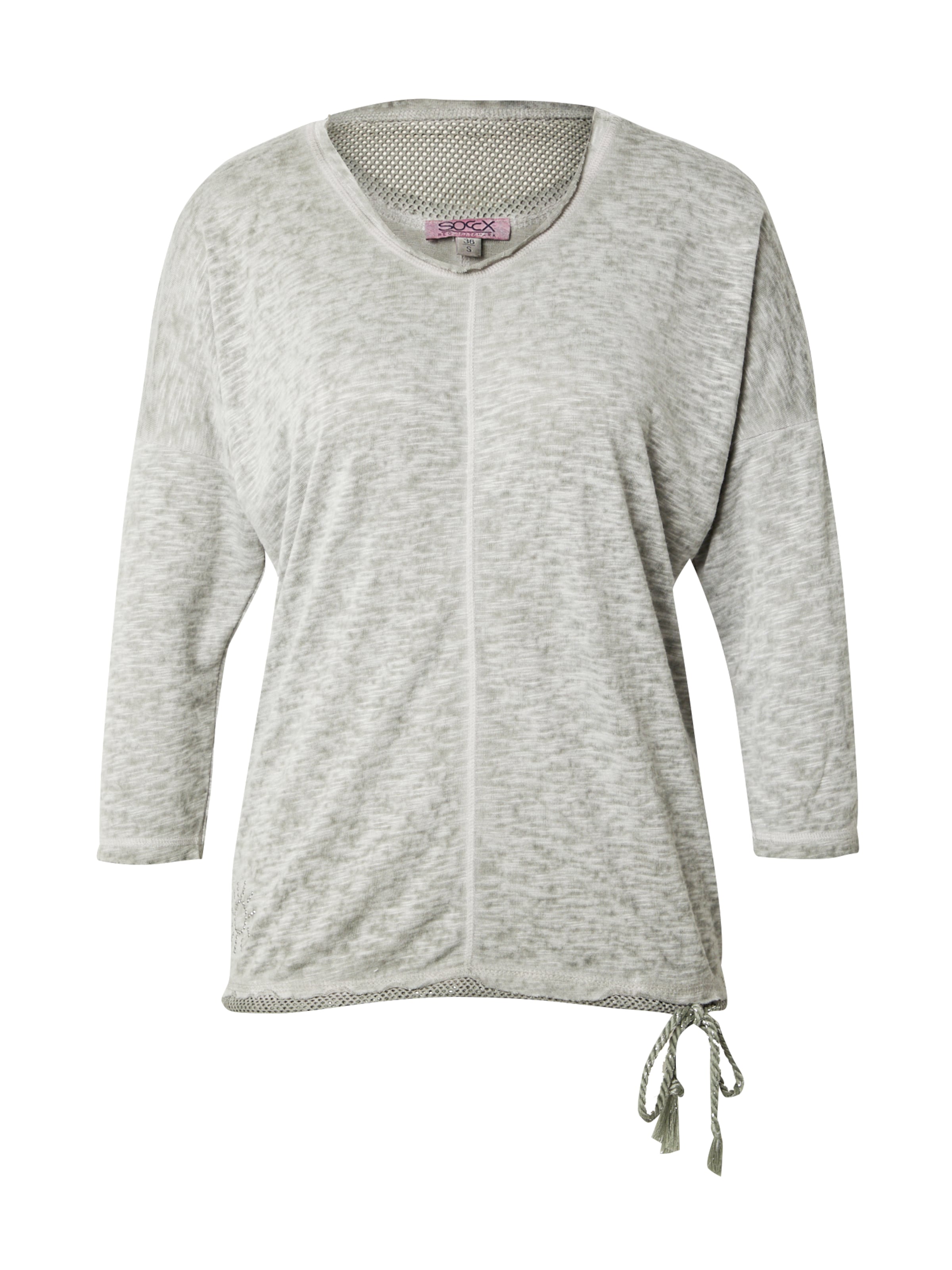 Soccx Tričko – zelená: přední strana