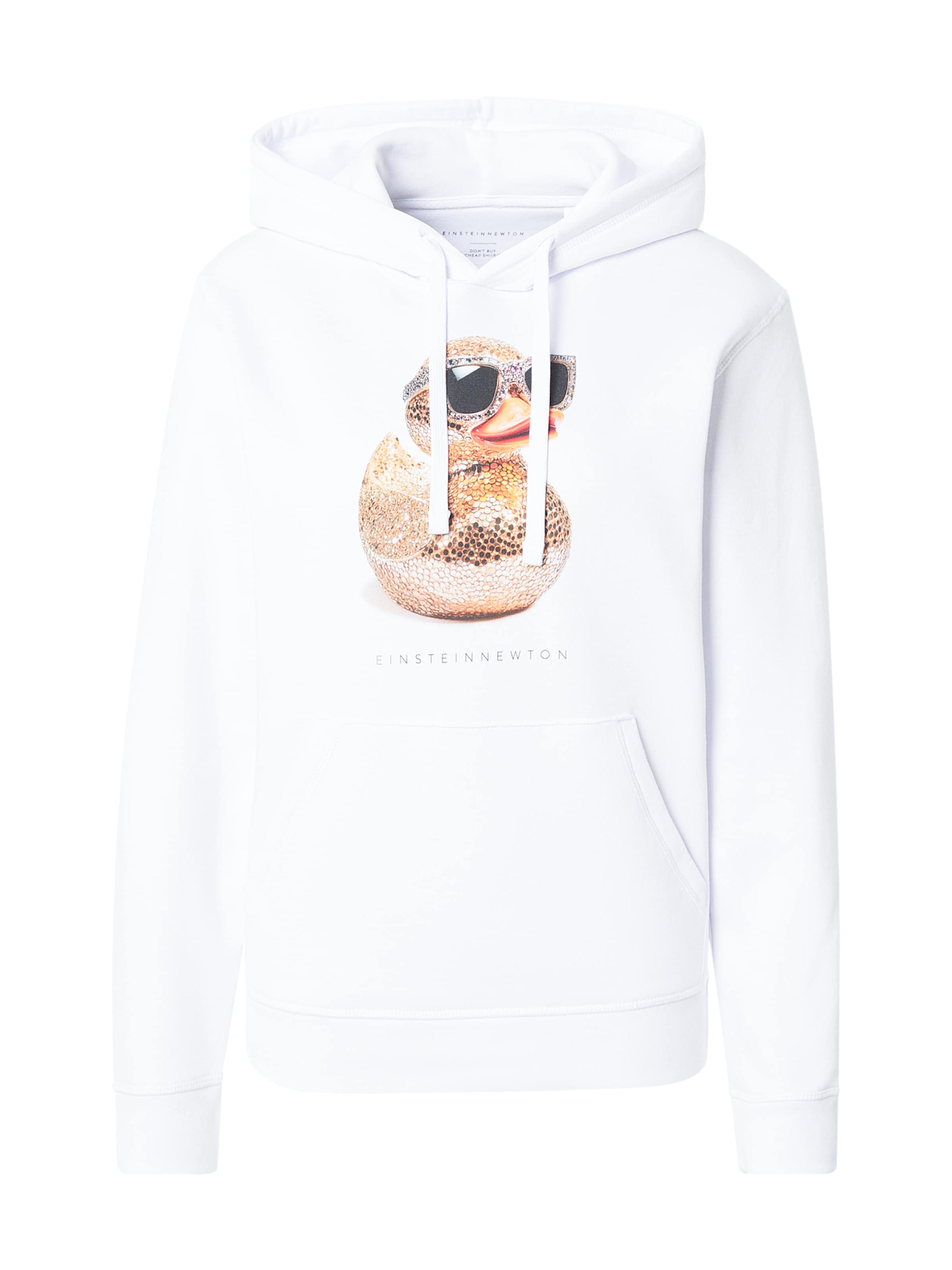 Sweat-shirt 'Entchen' EINSTEIN & NEWTON en blanc : devant