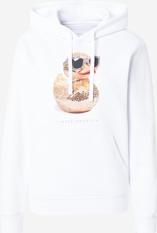 balta EINSTEIN & NEWTON Megztinis be užsegimo 'Entchen': priekis