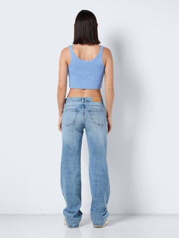 Noisy may Knitted top 'Sweet' in Blue