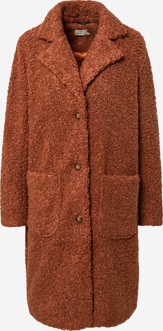 Kaffe Between-Seasons Coat 'Balma' in Brown: front