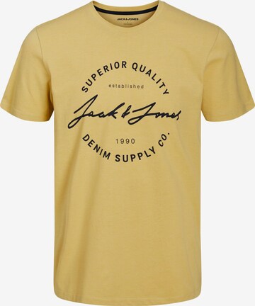 JACK & JONES Shirt 'ACE' in Yellow: front