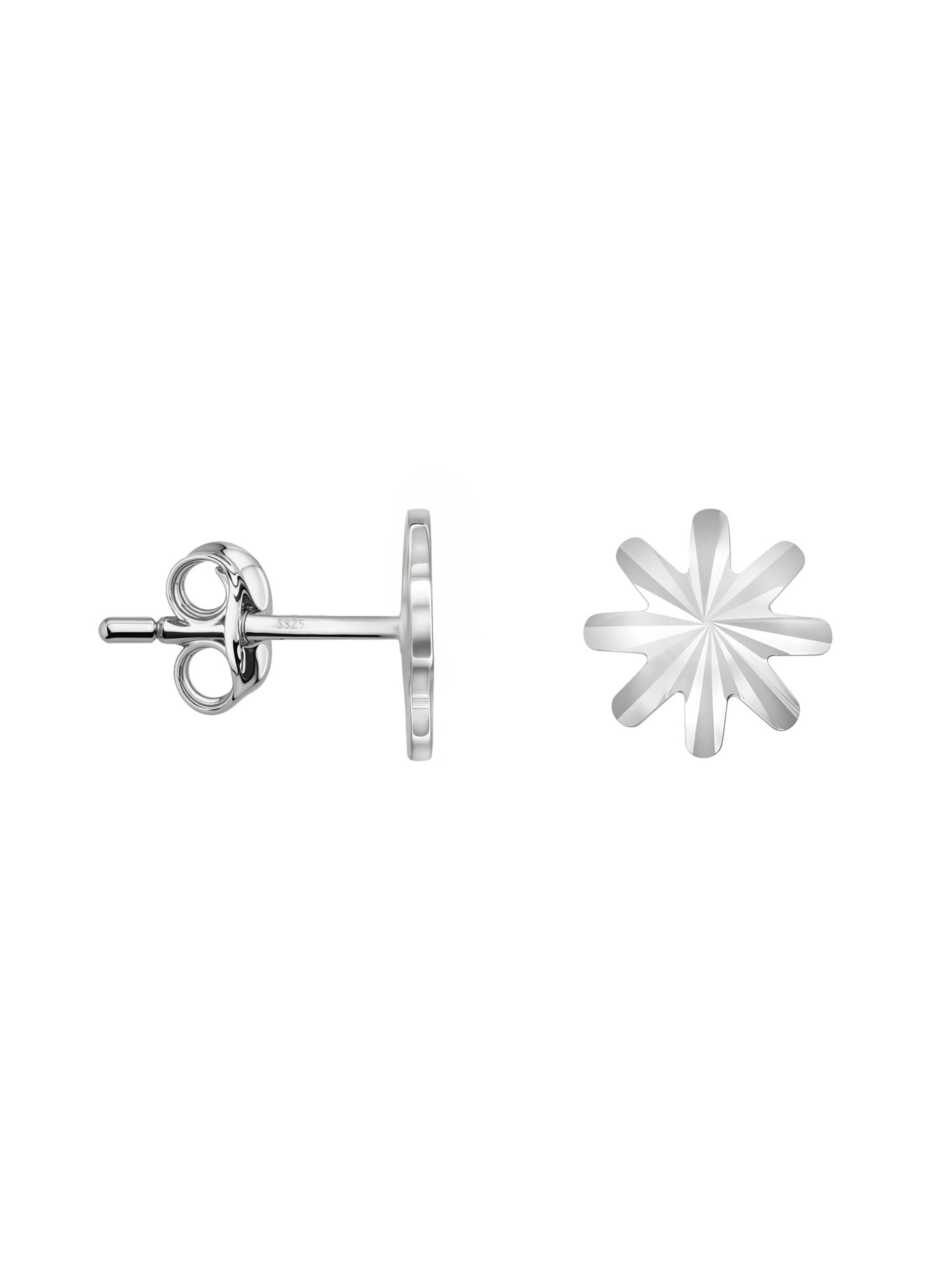 Sofia Milani Earrings 'Star' in Silver: front