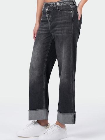 M.O.D MIRACLE OF DENIM - Pierna ancha Vaquero en gris