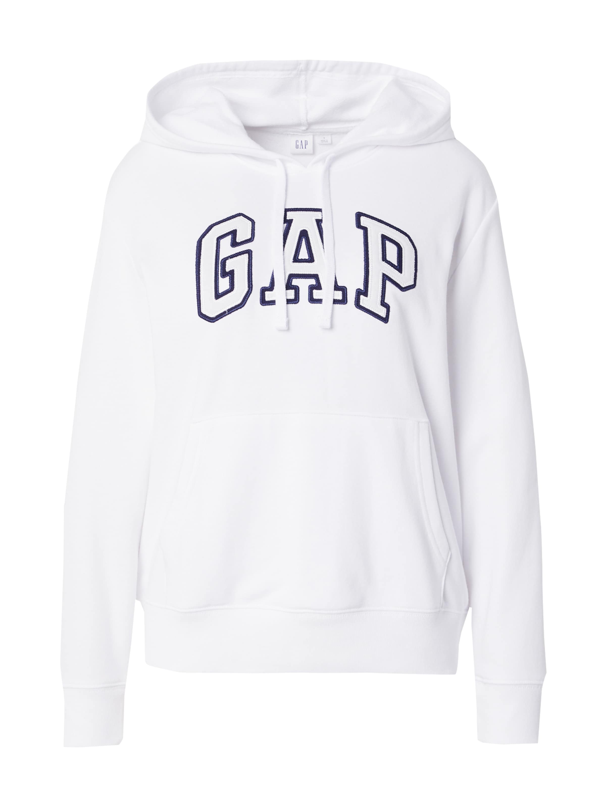GAP Sweatshirt 'HERITAGE' in Weiß: Vorderseite