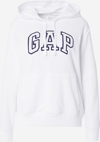 GAP Sweatshirt 'HERITAGE' in Weiß: predná strana