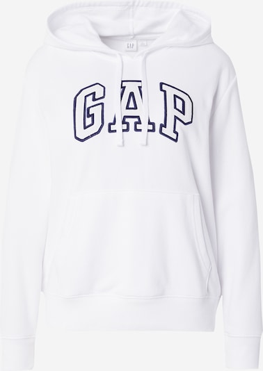 GAP Sweater majica 'HERITAGE' u tamno plava / bijela, Pregled proizvoda