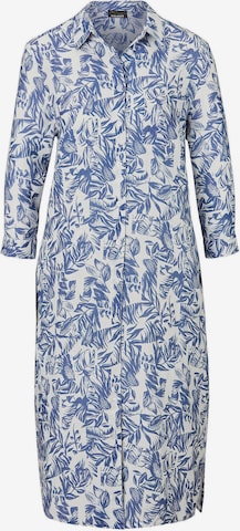 Goldner Kleid in Weiß: Vorderseite