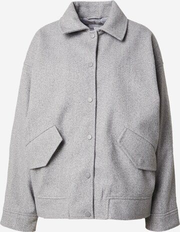 TOPSHOP Between-Season Jacket in Grey: front