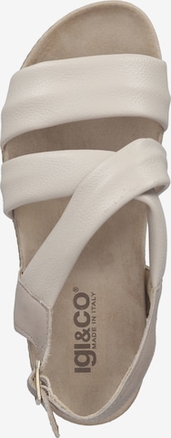 IGI&CO Strap Sandals in Beige