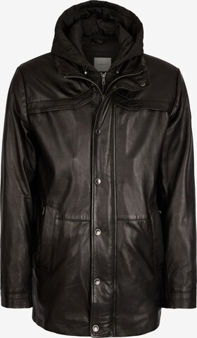 bugatti Between-Season Jacket 'Vilio' in Black: front