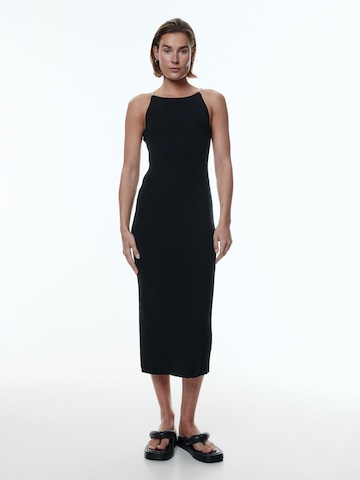 EDITED Knitted dress 'Ulima' in Black