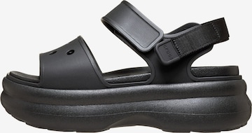 Crocs Sandaal 'Sandalen mit Klettverschluss „Soho y Strap“' in Zwart: voorkant