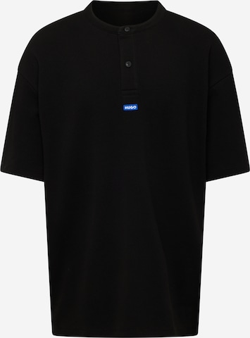 HUGO Blue Shirt 'Nafu' in Black: front