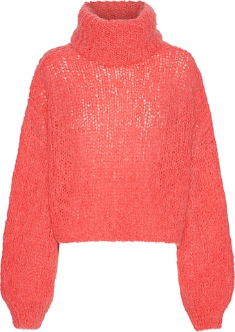 americandreams Oversizepullover 'Pepper' in Orange: Vorderseite