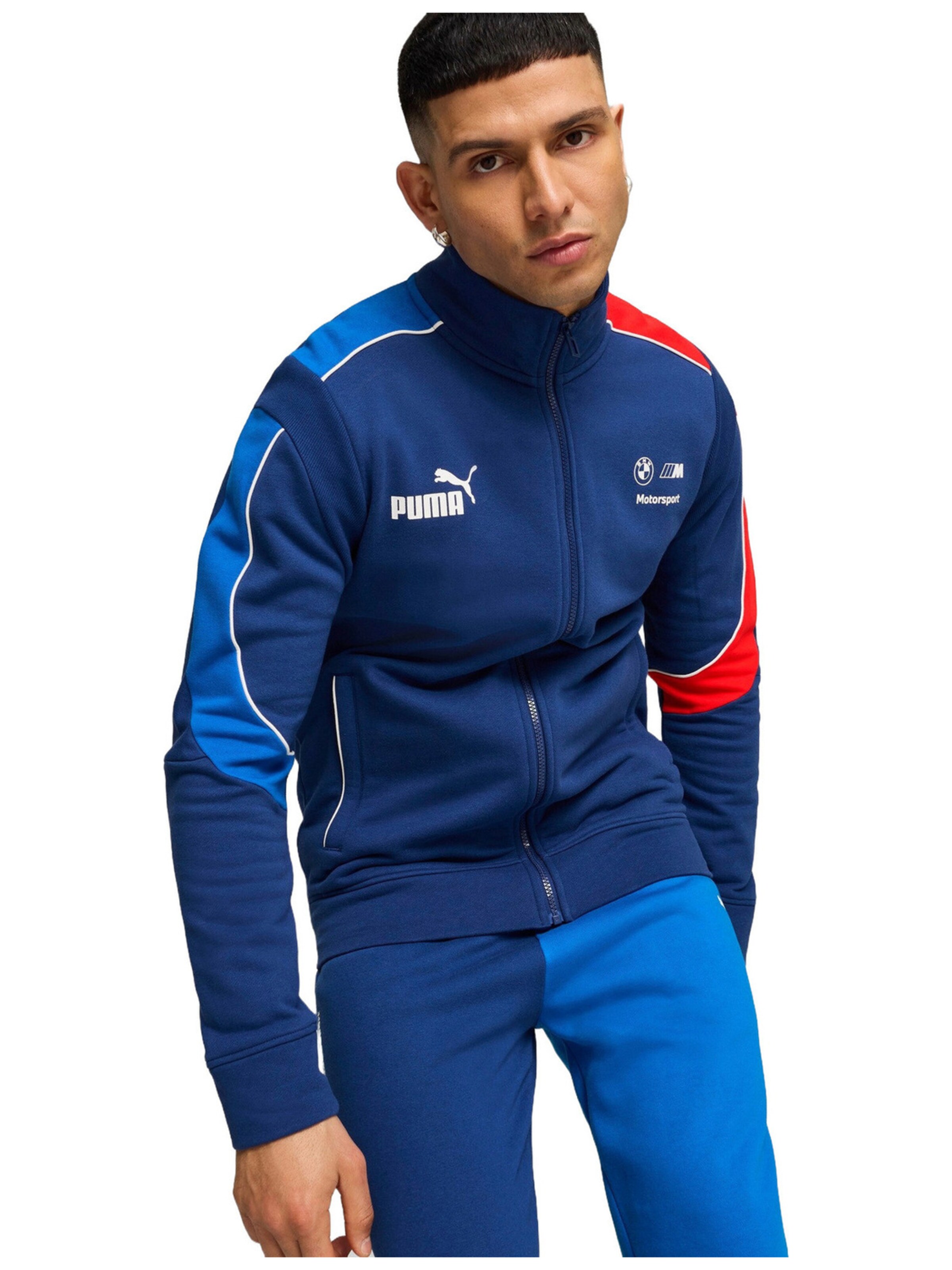 PUMA Sports jacket in Blue: front