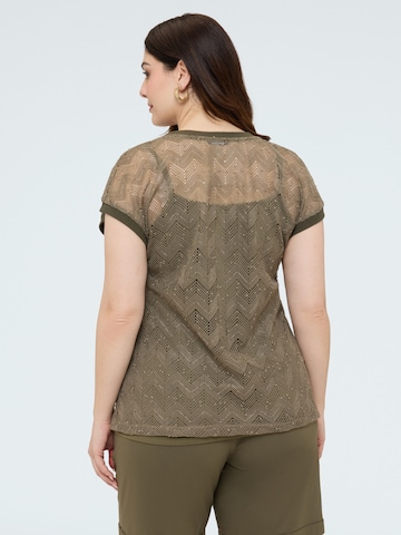Fiorella Rubino - Camiseta en verde