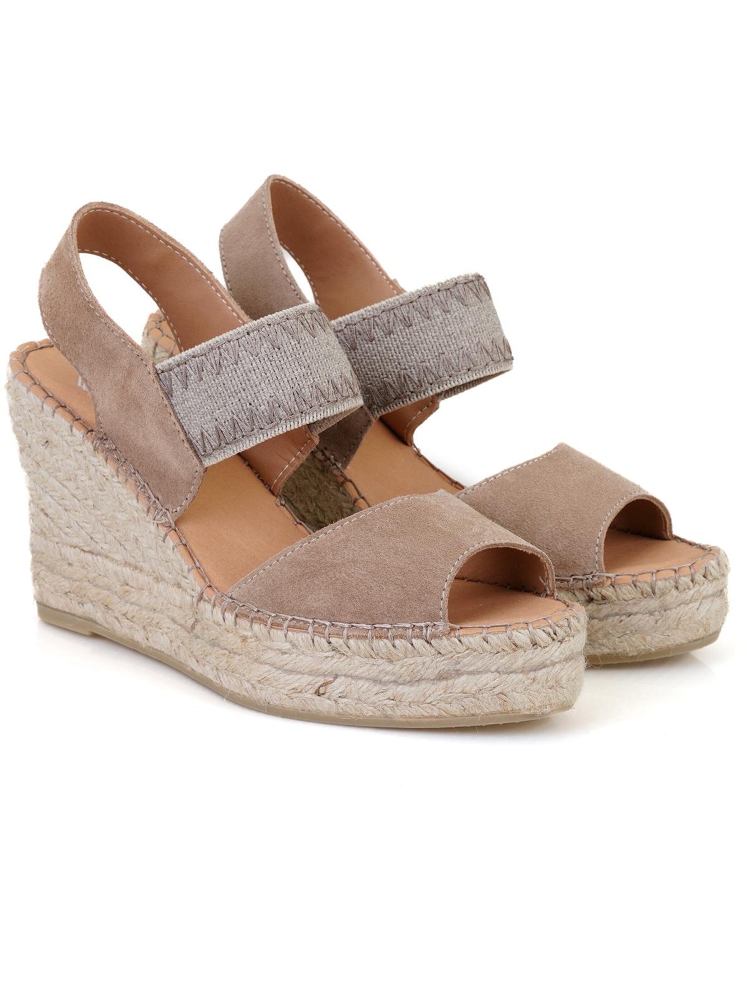 Desa Espadrilles‌‌ in Beige: Vorderseite