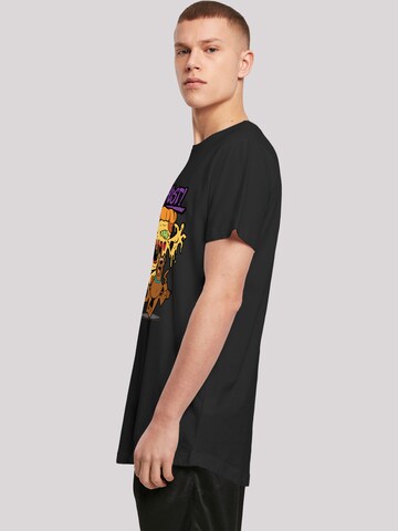 T-Shirt 'Pizza Ghost' F4NT4STIC en noir
