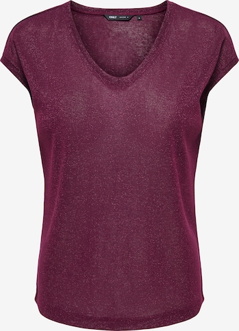 ONLY Shirt 'ONLSilvery' in Red: front