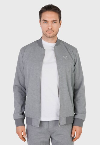 Kleinigkeit - Casaco meia-estação 'Peter Maffein' em cinzento: frente