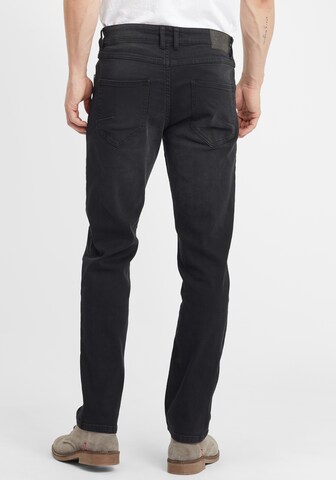 !Solid Slimfit Jeans 'Pirko' in Zwart