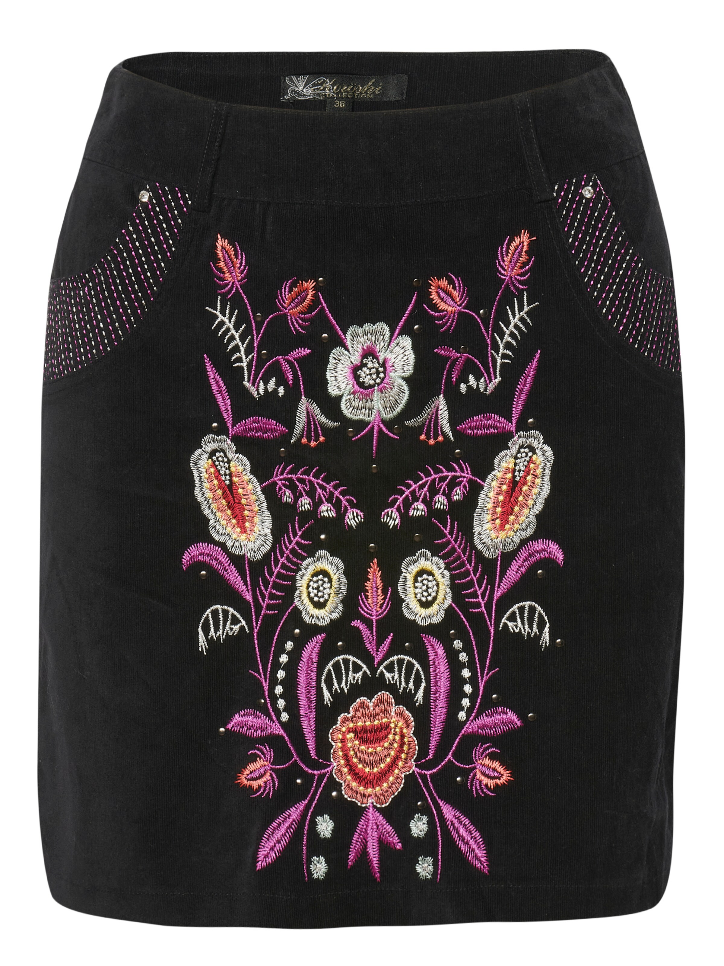 KOROSHI Юбка в Черный: спереди