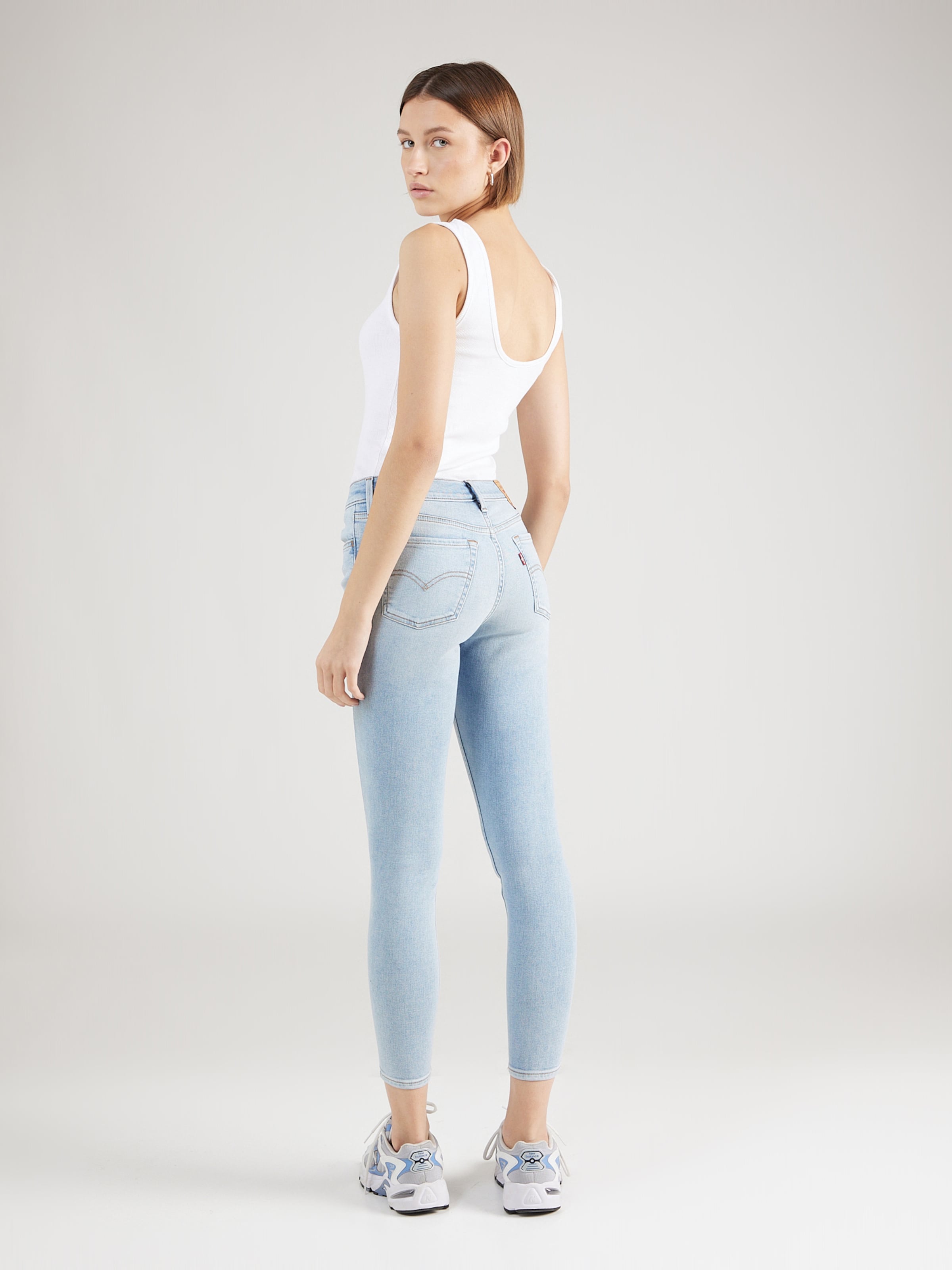 LEVI S Skinny Jeans 710 Super Skinny in Light Blue ABOUT YOU