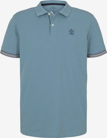 TOM TAILOR Poloshirt in Blau: front