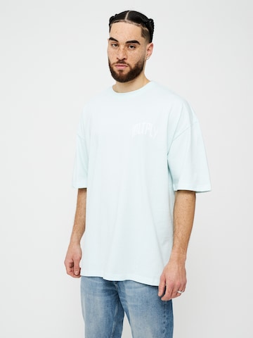 Multiply Apparel T-shirt 'Koi' i blå: framsida