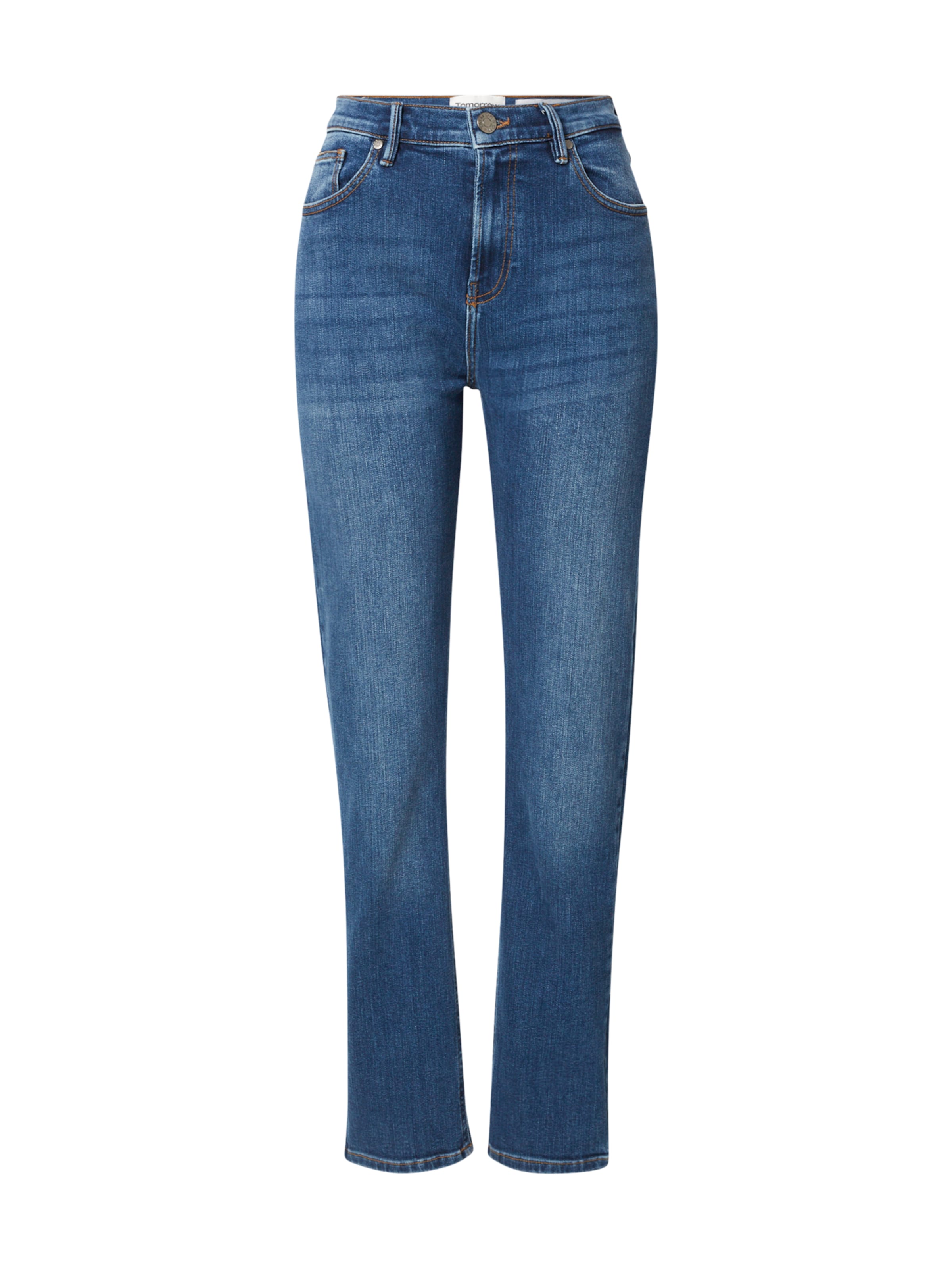 Coupe slim Jean 'Teresa' TOMORROW en bleu : devant