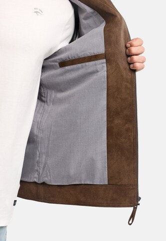 INDICODE JEANS Jacke 'Maxhole' in Braun