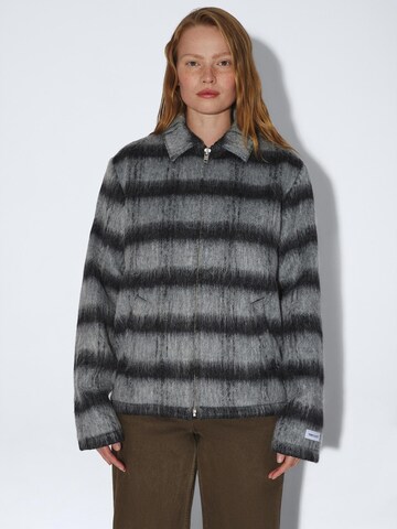 Dr. Denim Between-season jacket 'Warren Zip Jacket' in Grey