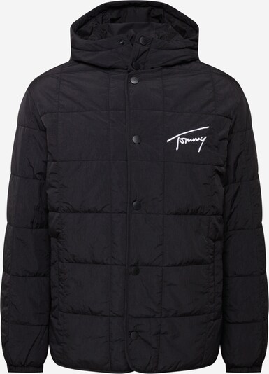 Tommy Jeans Jacke in schwarz / weiß, Produktansicht