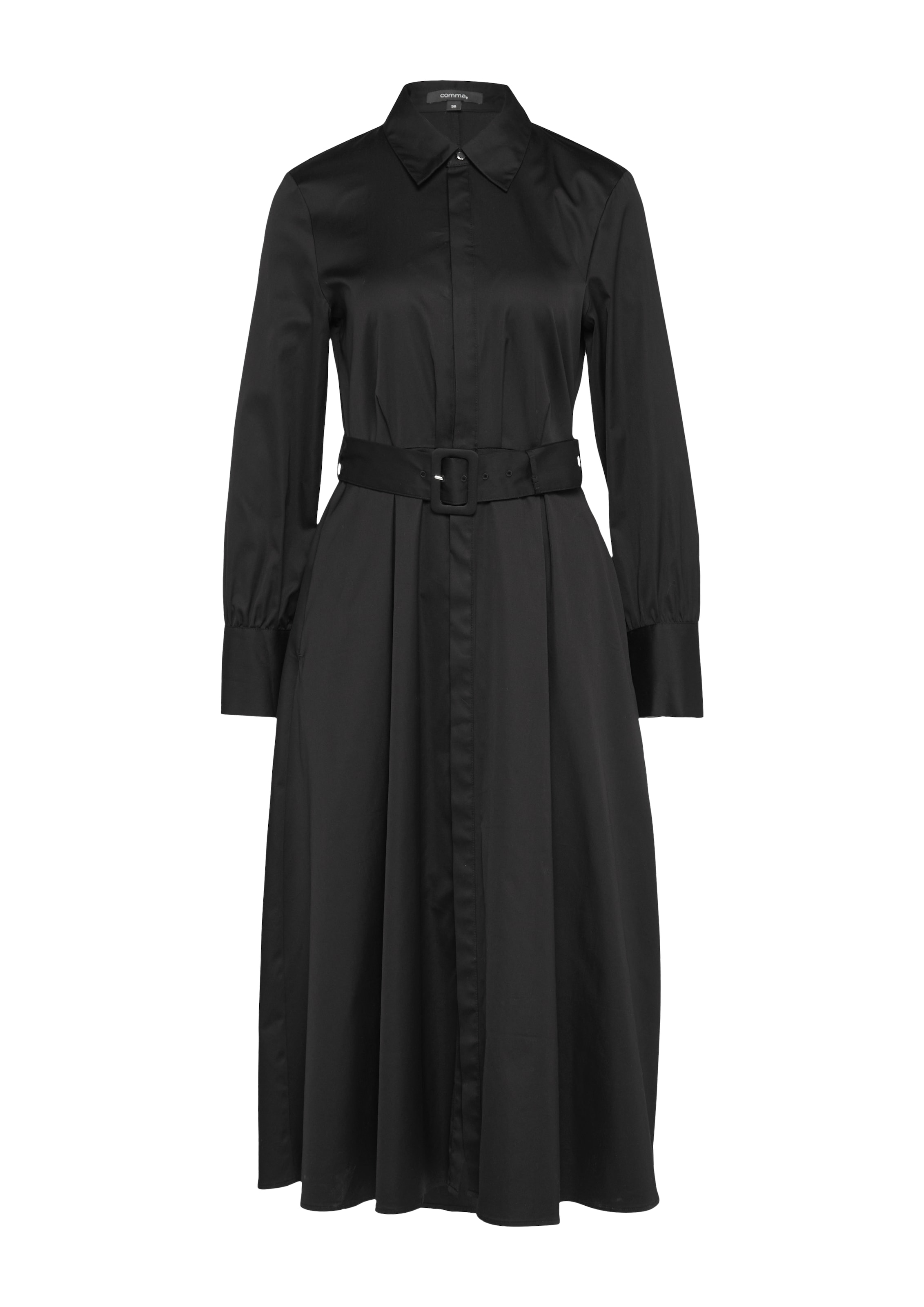 COMMA Kleid in Schwarz: Vorderseite