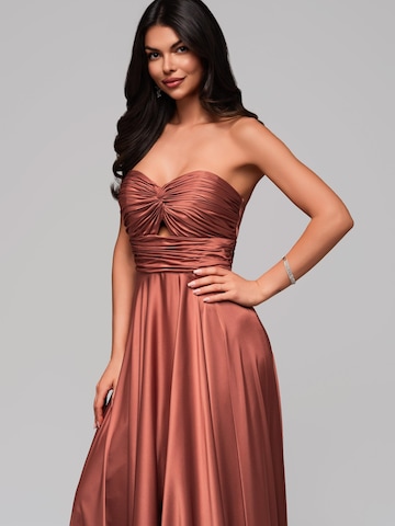 Ombre Abendkleid‌‌‌‌‌‌‌‌‌‌ in Braun