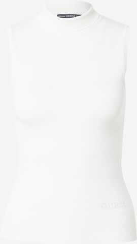 Tops en tricot 'ZELINDA' GUESS en blanc : devant