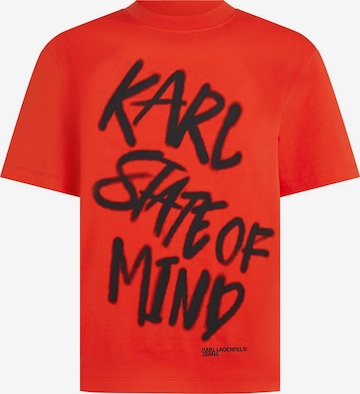 KARL LAGERFELD JEANS Paita värissä punainen: etupuoli