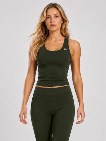 La V Sporttop 'Faye' in Groen