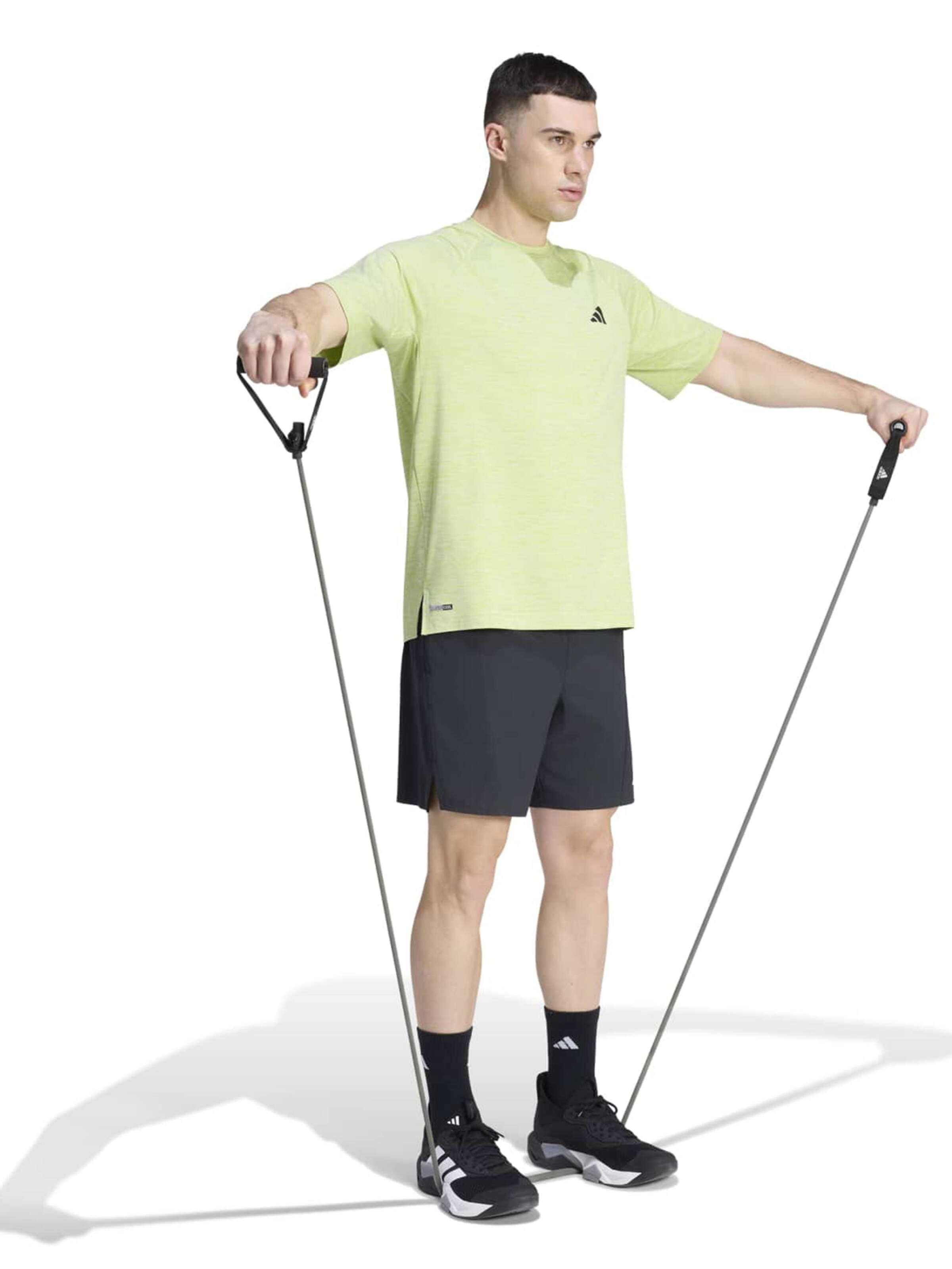 ADIDAS PERFORMANCE Funkční tričko 'TECHESS' – žlutá