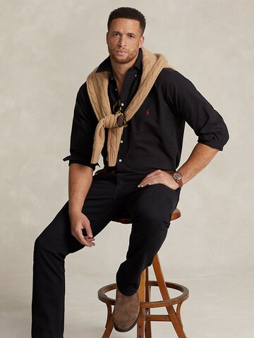 Polo Ralph Lauren Big & Tall Tavaline suurus Triiksärk, värv must: eest vaates