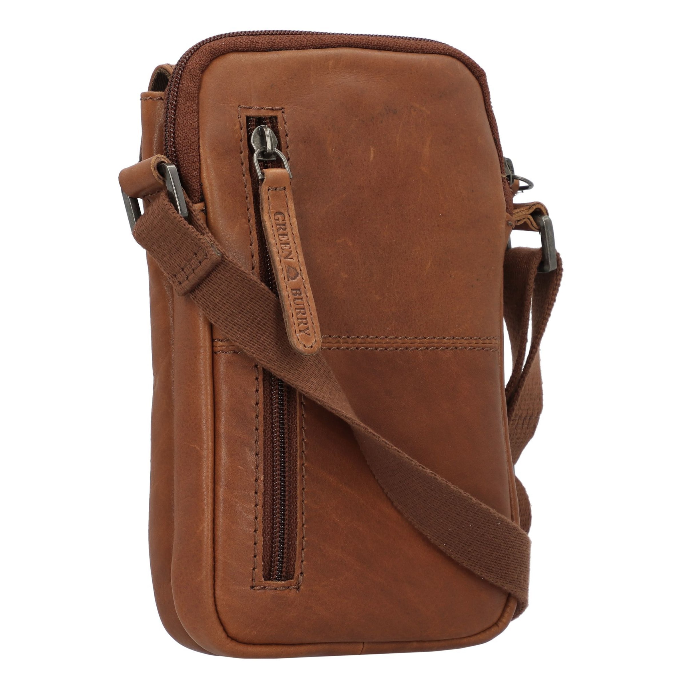 GREENBURRY Schoudertas in Bruin